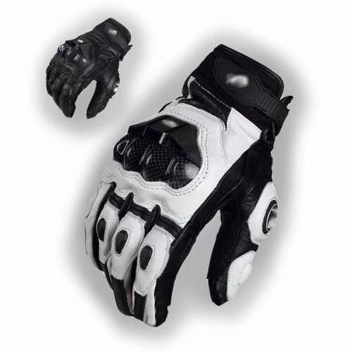 Motorcycle leather carbon racing full finger protective gloves motocross gloves