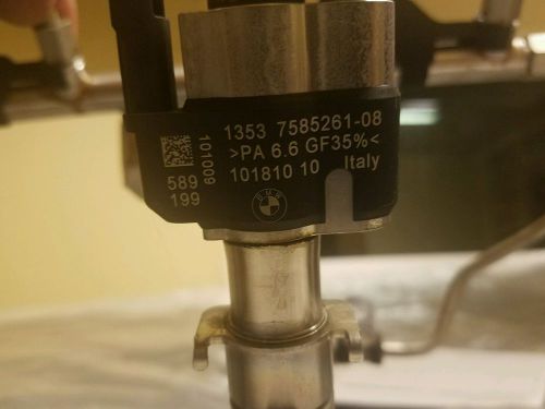 2007-2010 bmw 335i 535i e60 e92 oem n54 engine direct fuel gas injector set of 6