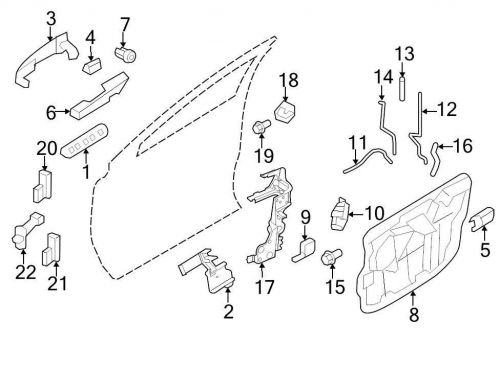 Ford oem keyless entry keypad 8t4z14a626aa image 1