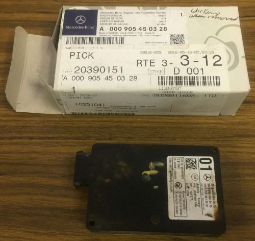 Mercedes w166 ml x166 gl radar distance sensor blind spot assistant 000905450328