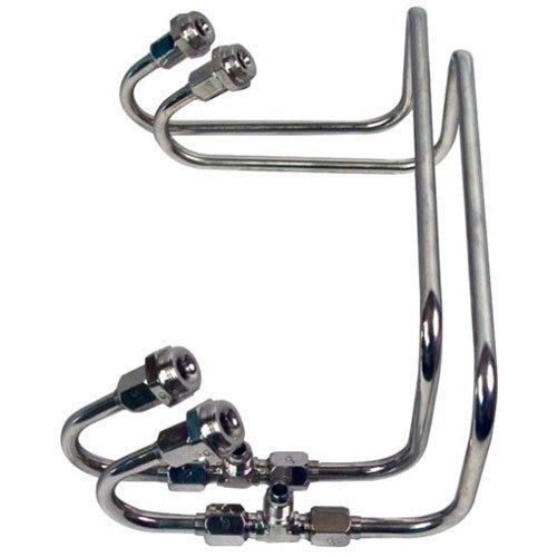 Buy Blower Shop Dual Carb 4500 Stainless Fuel Line Kit Sideways