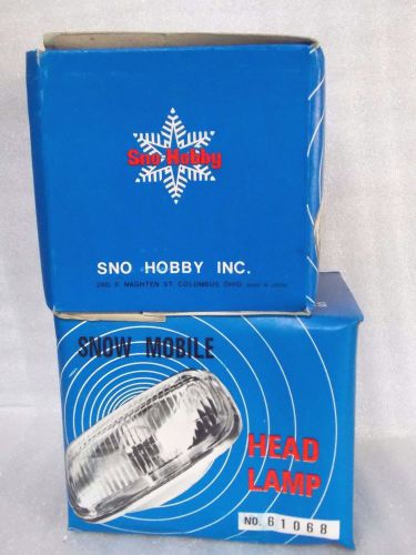 2 nos nib snow mobil head lamp snowmobile light 61068 snow $19.95 free shipping