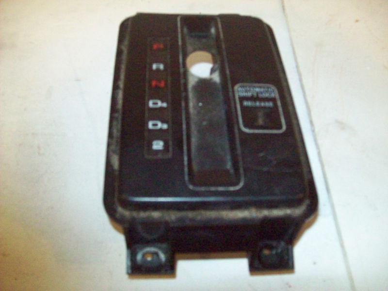 1989 honda accord lxi sedan  automatic gear seleect shifter assembly