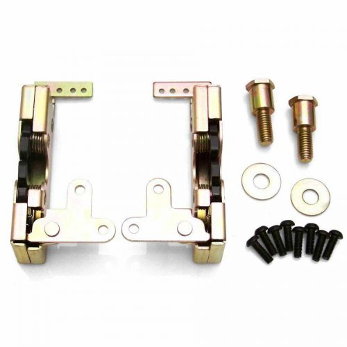 Locking large bear claw door latch set brass racing streetrod classic rzr icon