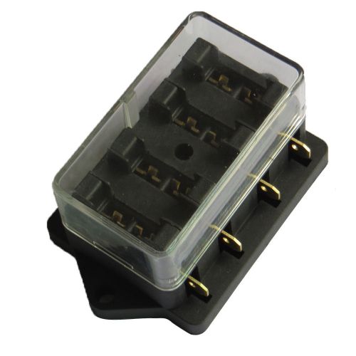 Car truck auto 4 way circuit standard ato blade fuse box block holder 12v sales