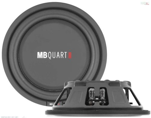 New mb quart rlp254 400w 10&#034; dual 4-ohm shallow mount car subwoofer audio sub 10