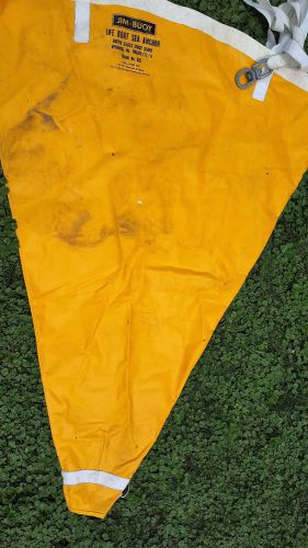 Jim-buoy life boat sea anchor model # 929 used condition
