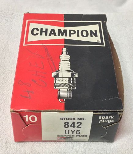 Champion spark plugs (9) - uy6 - new