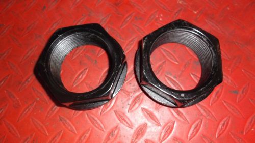 Sprint car race car aluminum wheel nuts, 2 1/2"