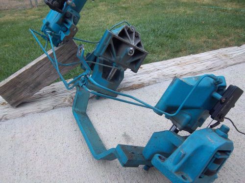 Omc selectrim  complete trim assembly with pump ford v8 engine video operating