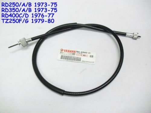 Yamah rd250 rd350 rd400 tacho cable nos tz250 rev counter wire 360-83560-01