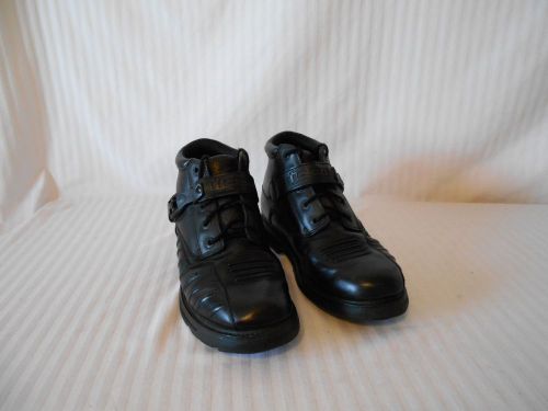 Mens"iicon"motorcycle riding boots(us-11)black/leather