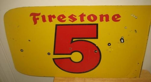 Firestone vintage racing numbers car