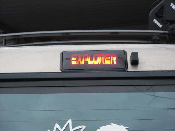 Ford Explorer 3rd brake light decal overlay Saleen XP8 XP6 91 92 93 94, US $9.99, image 2