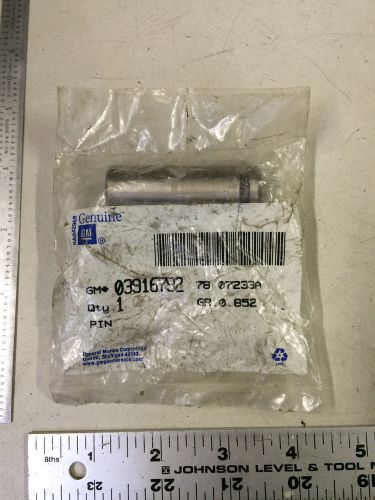 Genuine gm 03916792 clutch pedal pin new nos  e2316