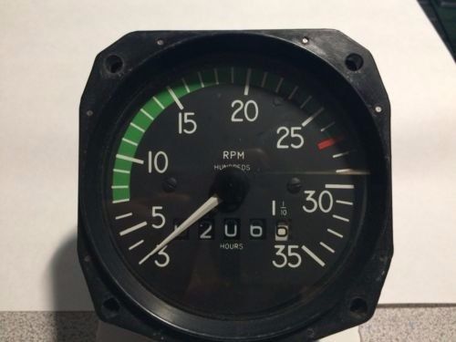 Mitchell aircraft instruments recording tachometer