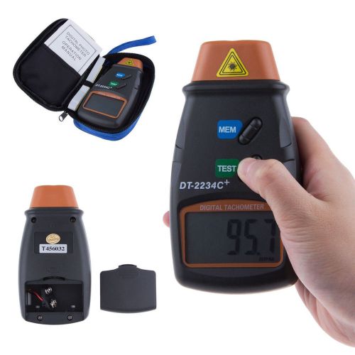 Digital professional automatical switchover non contact laser tachometers