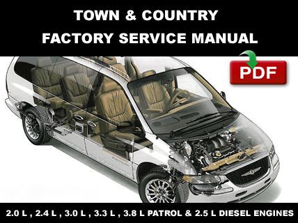 Chrysler town &amp; country 1996 - 2000 factory service repair workshop fsm manual