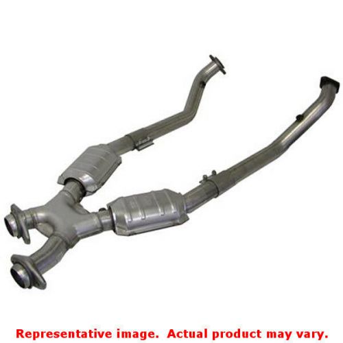 Bbk performance 1662 bbk off road pipes 2-1/2in fits:ford 1986 - 1986 mustang g