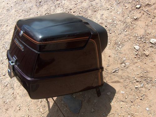 1982 honda gl500 silverwing travel trunk and set back rack
