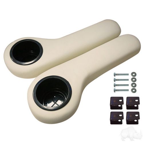 Buy Arm Rests for Golf Cart Rear (Flip) Seat Kit with Cup Holders