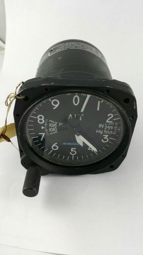 Aerosonic altimeter pressure altitude reporting faa tso c-10b type 1 c115854