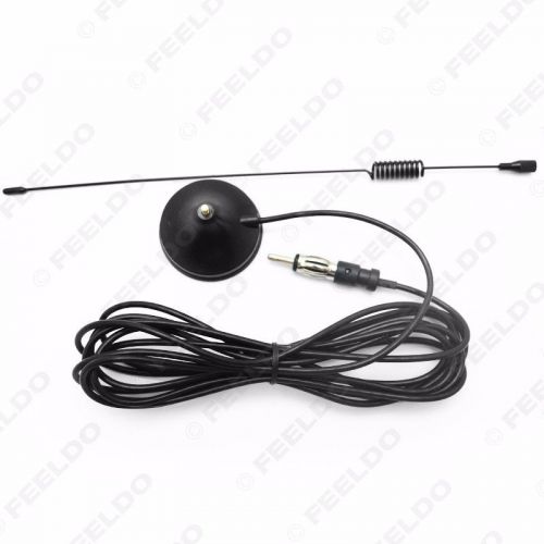 Universal car magnetic base roof mount radio am/fm aerial antenna#2606
