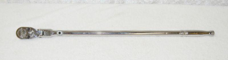 Snap-on 24-13/16" flex locking ratchet 1/2" drive slx80a