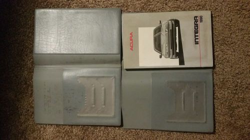 1990 acura integra owners manual