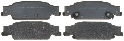 Acdelco 14d922ch rear ceramic brake pads