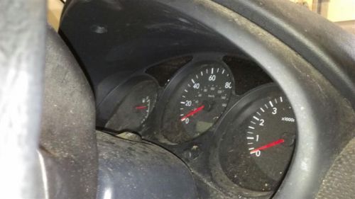 Speedometer cluster mph automatic transmission fits 03 forester 130909
