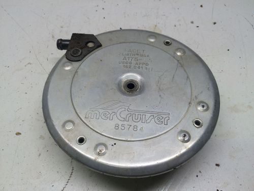 Used mercruiser flame arrestor 85784 8578 facet zenith a175-65 air cleaner