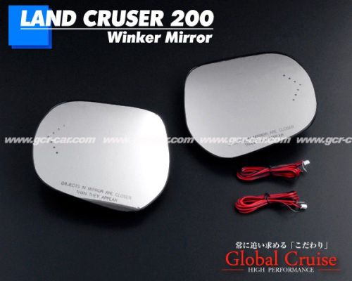 07-15 toyota land cruiser fj200 v8 replacement led turn signal blinker mirror