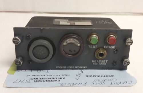 Boeing 747 aircraft cockpit voice recorder panel a152