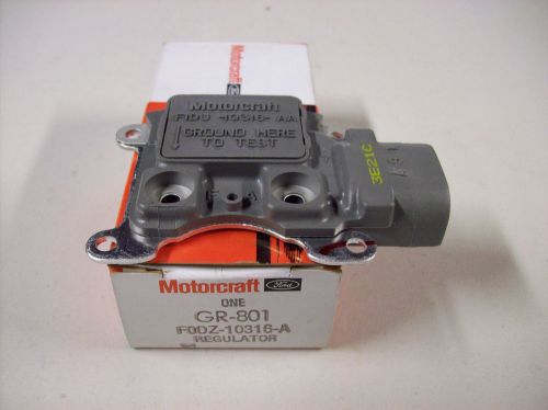 Ford motorcraft gr 801 voltage regulator f0dz-10316-a- brand new-n.o.s.