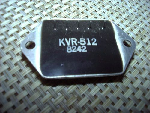 Voltage regulator kem part kvr512 for alternators on most 1981 thru 1994 subaru