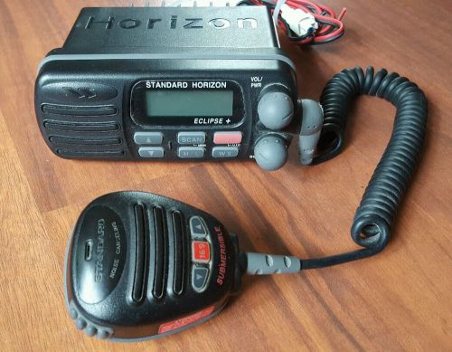 Standard horizon eclipse + vhf  marine radio gx1250sa