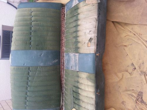 1968 chevrolet impala  interior rear seat upper and lower frame section