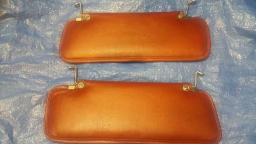 1968 corvette original sun visors with hardware 68