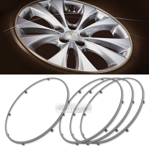 Car wheel spoke nylon gray rim protector tire guard molding for all vehicle