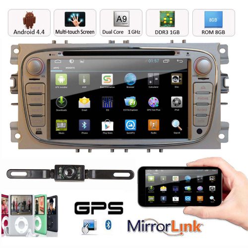 7" android car dvd player gps navi stereo for ford focus mondeo galaxy quad core