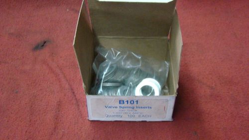 100 pcs vsi b-101 valve spring shims 1.000&#034; odx.688&#034; id x .030&#034; thickness