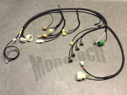 89-91 honda civic/crx si new! slim engine harness d16a6 obd-0 mpfi 1.6l sohc