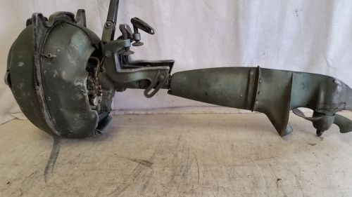 1946-50 johnson outboard sea horse boat motor 2.5hp engine mod. hd 25 ser.716975