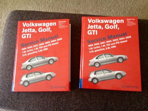 Volkswagen jetta, golf, gti (a4) service manual: two volume set