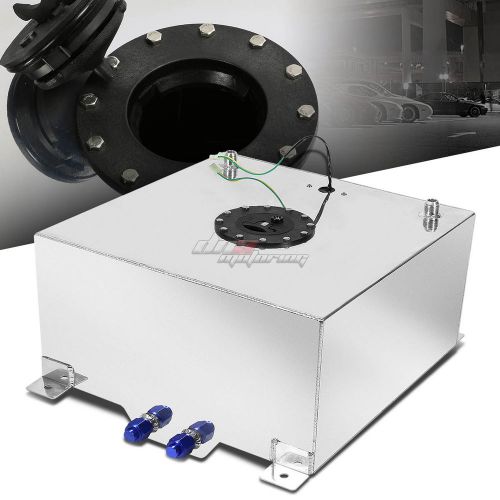 15 gallon/57 liter full aluminum racing drift fuel/gas cell tank+level sender