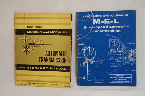 1951 1952 1953 1954 1955 1956 1957 1958 mercury shop transmission manuals