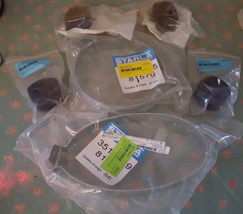 Volvo 740 turbo exhaust hanger set complete