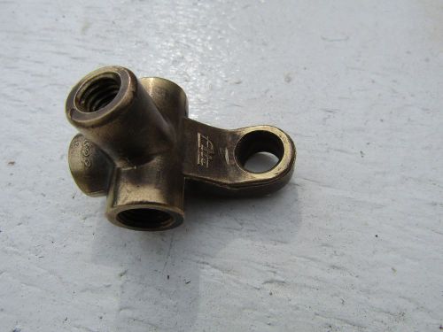 1959 mercedes benz sl190 sl brake distribution fitting brass manifold rear 1960