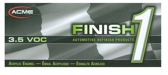 Acme finish 1 wine red gallon